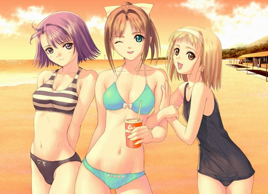 Hot anime teen girls
